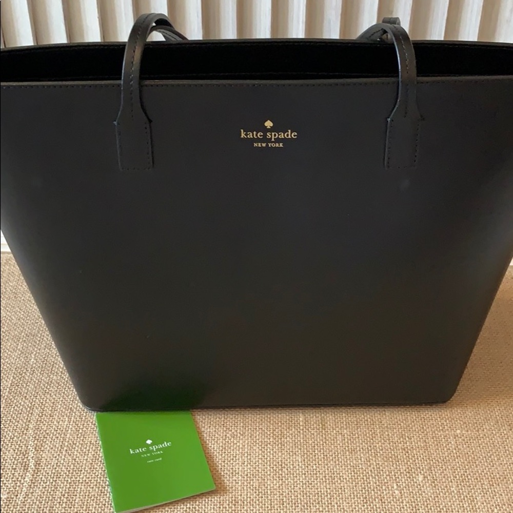 Black Kate Spade Tote Mint Condition